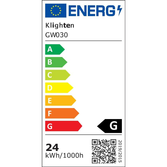 Зовнішнє вуличне світильник Klighten з датчиком руху, 24W, IP65, вологостійкий, для саду, тераси, входу, антрацит, тепле світло 3000K