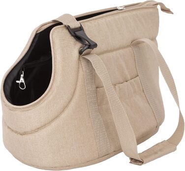 Сумка-переноска для собак та котів, розміри S та L, бежева