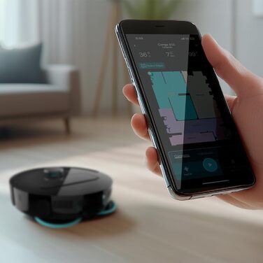 Робот-пилосос та робот-мийник Cecotec Conga X50 X-Treme з автопорожненням та керуванням через додаток. Лазерна навігація, інтелектуальне картографування, 15000Pa, 240хв автономії, знімне моп, база з 3 резервуарами