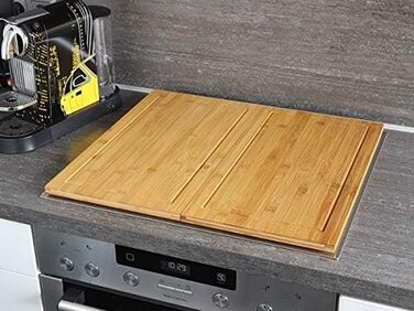 Бамбукові кришки для плити та обробні дошки HeRo24, 2 шт, 50x28 см