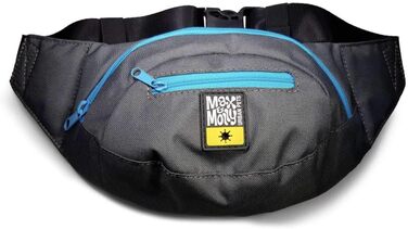 Сумка для тренування собак Max & Molly з відділеннями для ласощів, іграшок та аксесуарів, з дозатором для пакетів для екскрементів, регульованого розміру, блакитна