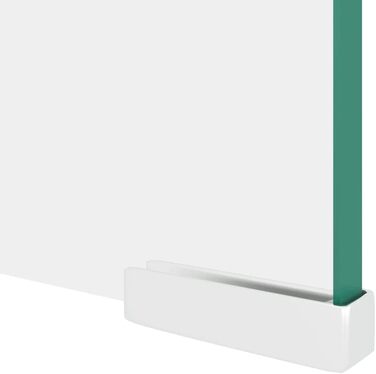 Підставка для монітора та телевізора vidaXL, скляна, прозора, 90x30x13 см