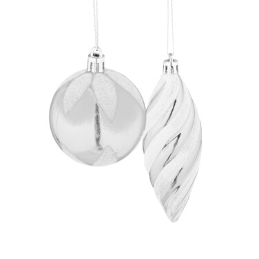 Relaxdays Set of 72 Christmas Baubles