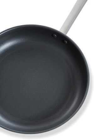 Сковорода з нержавіючої сталі з керамічним покриттям BK Cookware Allround (28 см) з кришкою, індукційна, склокришка, без PFAS, для плити, антипригарна, для тушкування, легко миється
