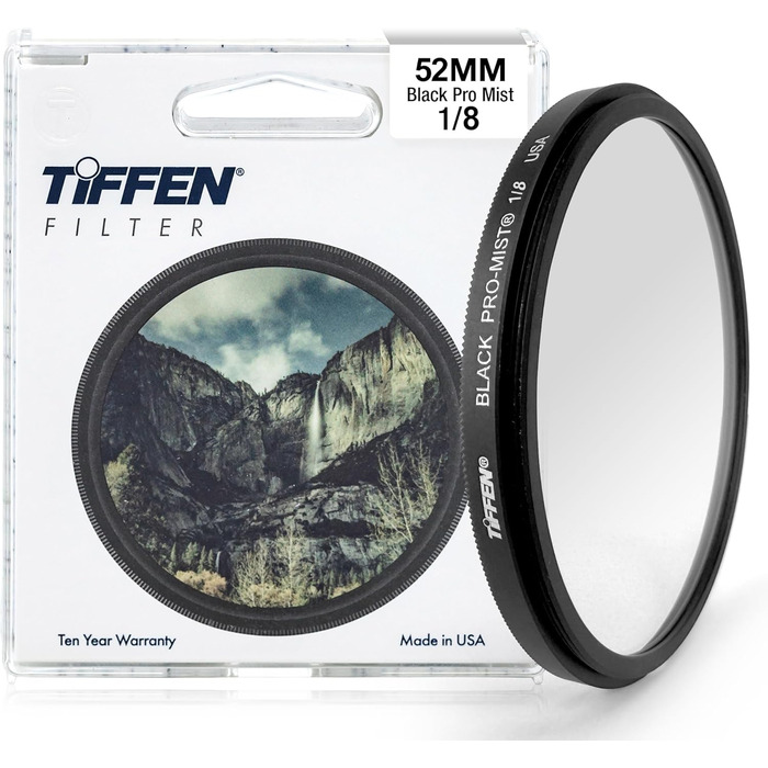 Фільтр Tiffen BLACK PRO-MIST 1/8 для об'єктивів 52mm