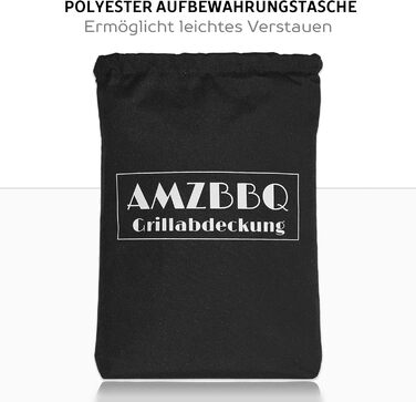 Преміум чохол для гриля AMZBBQ, водонепроникний, 170x120x75 см, захисний, для газового гриля Weber Genesis II 400, UV-стійкий