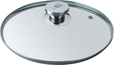 Fackelmann Chefkoch Stainless Steel Fry Pan Set - 28cm & 24cm, Induction & Dishwasher Safe