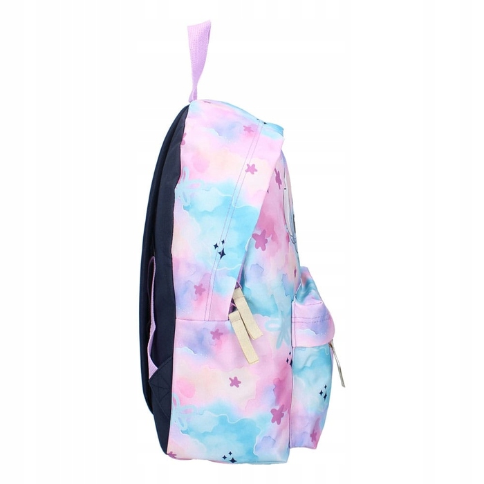 Шкільний рюкзак одниномірний Lilo & Stitch Vadobag, синьо-рожевий, 12 л