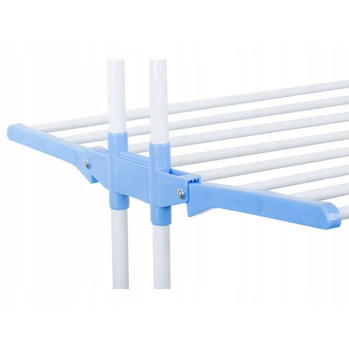 Складана вертикальна сушарка для білизни, велика підлогова стійка для балкона