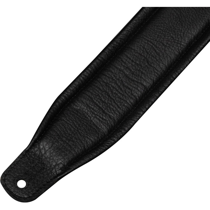 Гітарний ремінь Levy's Leathers Amped Series з натуральної шкіри (Чорний)