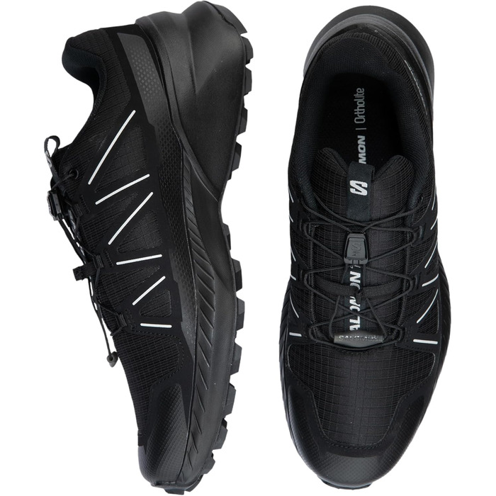 Чоловічі кросівки Salomon Speedcross Peak, 44 EU, чорний/гляширево-сірий