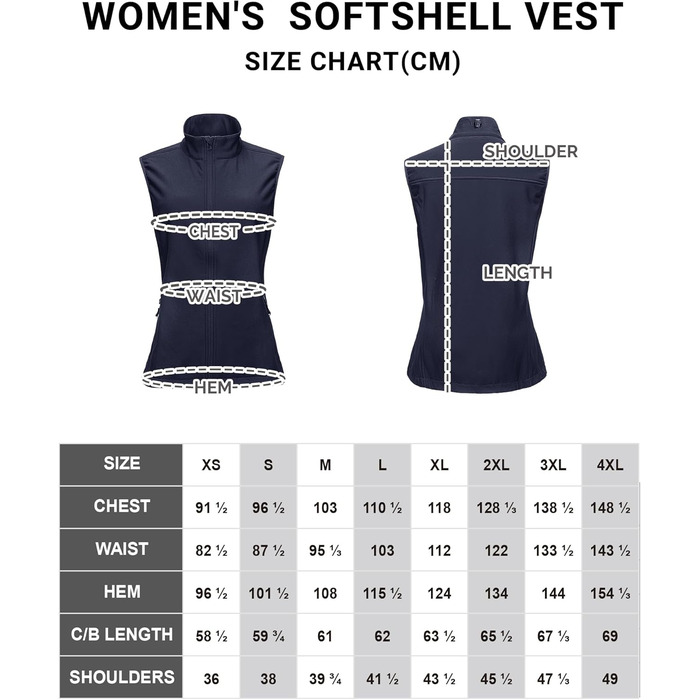 Жіноча вітровка Outdoor Ventureofthell з флісовим коміром, легка, вітронепроникна, з 4 кишенями для туризму, кемпінгу, гольфу (S, Глибокий синій)