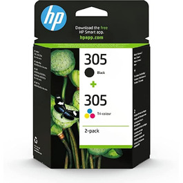 Комплект картриджів HP 305 (чорний та триколірний) 3YM61AE, 3YM60AE для принтерів HP