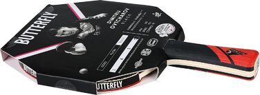 Стіл-тенісний ракетковий набір Butterfly® Dimitrij Ovtcharov Black з технологією Eva, сертифікований ITTF, Wakaba Belag 2,1mm, для професійних гравців