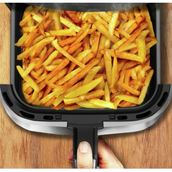 Аерофритюрниця та гриль 2в1 Tefal XXL: безмасляна фритюрниця, 1400 Вт, 6.5 л, з сепаратором