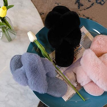 Тапочки жіночі зимові з плюшу, теплі, неслизькі, зручні, жіночі. Кольори: білий (41/42 EU), рожевий