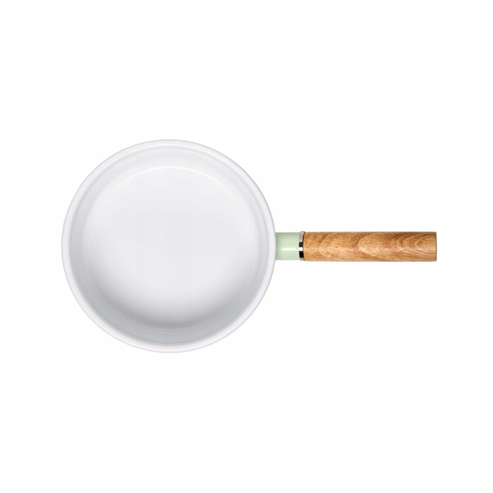 Набір емальованого посуду Gerlach Natur Enamel, пастельно-зелений, 6 предметів