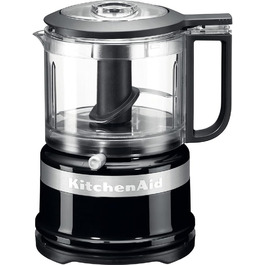 KitchenAid 5KFC3516EOB, Mini-Food-Processor, Great for Chopping, Preparing Dressings and Sauces, Onyx Black Single