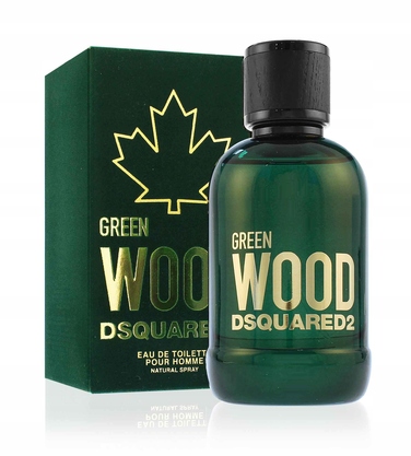 Туалетна вода Dsquared2 Green Wood, 100 мл, деревна