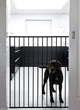 BabyDan Tor для домашніх тварин та дітей, розсувне, чорне, ширина 62,5-106,8 см