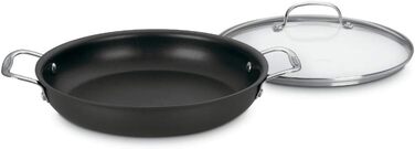 Cuisinart Chef's Classic Crepe Pan, 25.4 cm, Hard-Anodized, Black, 623-24 (Pan for everyday use)