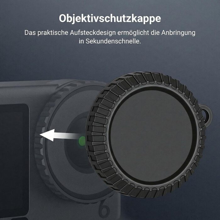 Набір фільтрів NEEWER CPL + ND для DJI Osmo: CPL, ND8/16/32/64/1000. Набір з 4 шт. з кришкою для об'єктива.