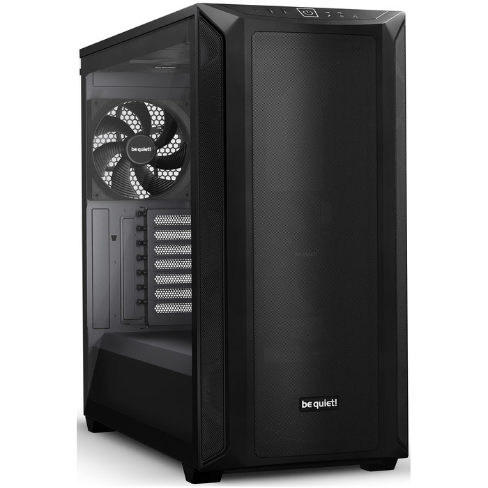 Корпус для ПК be quiet! Shadow Base 800, вентилятори Pure Wings 3 140mm PWM, USB 3.2 Gen 2 Type-C, підтримка E-ATX та радіаторів 420мм, загартоване скло, чорний