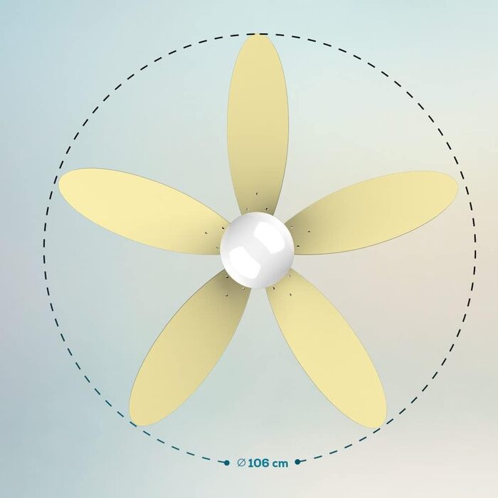 Стельовий вентилятор Cecotec EnergySilence Aero 4260 SunLight 42 дюйми з LED підсвіткою та пультом ДУ