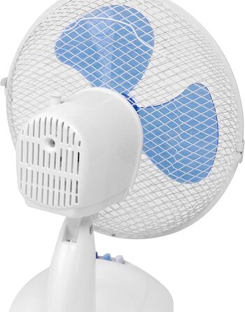 Вентилятор настільний Bestron DDF27Z, 29 см, 2 швидкості, білий