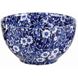 Цукорниця Burleigh Blau Calico 9.5 см, керамічна, синя