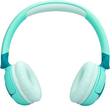 Навушники JBL Junior 320 BT - Бездротові Bluetooth навушники для дітей з мікрофоном, 50 годин, JBL Safe Sound, зелені