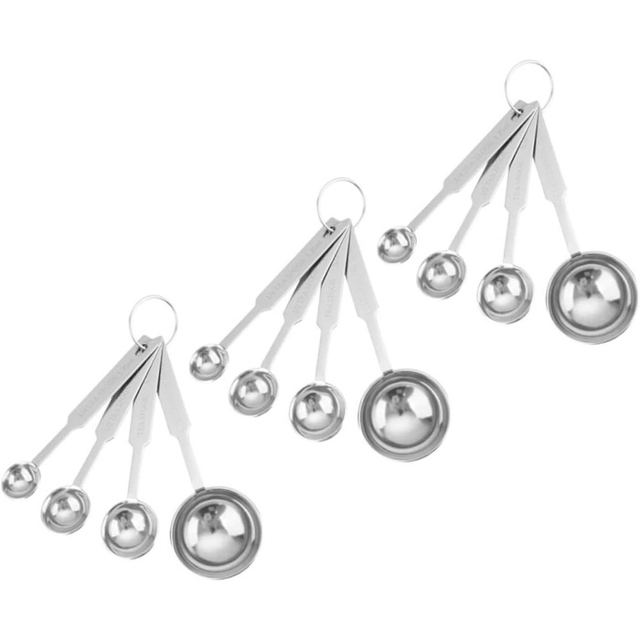 36-Piece Measuring Spoon Set with Graduated Measuring Spoons, Measuring Spoon Set for Liquids, Measuring Cups for Baking, Teaspoon Measuring Spoons, Stackable Measuring Spoon Set