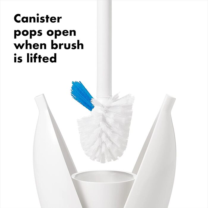 OXO Good Grips Toilet Brush with Rim Cleaner