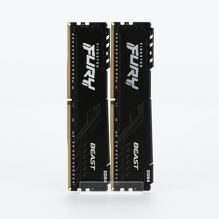 Kingston FURY Beast DDR4 32GB (2x16GB) CL18 Комплект оперативної пам'яті для ПК, 3200MHz