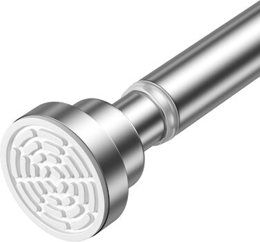 Телескопічна штанга для карнизи/душової кабіни, 79-195 см (срібна)