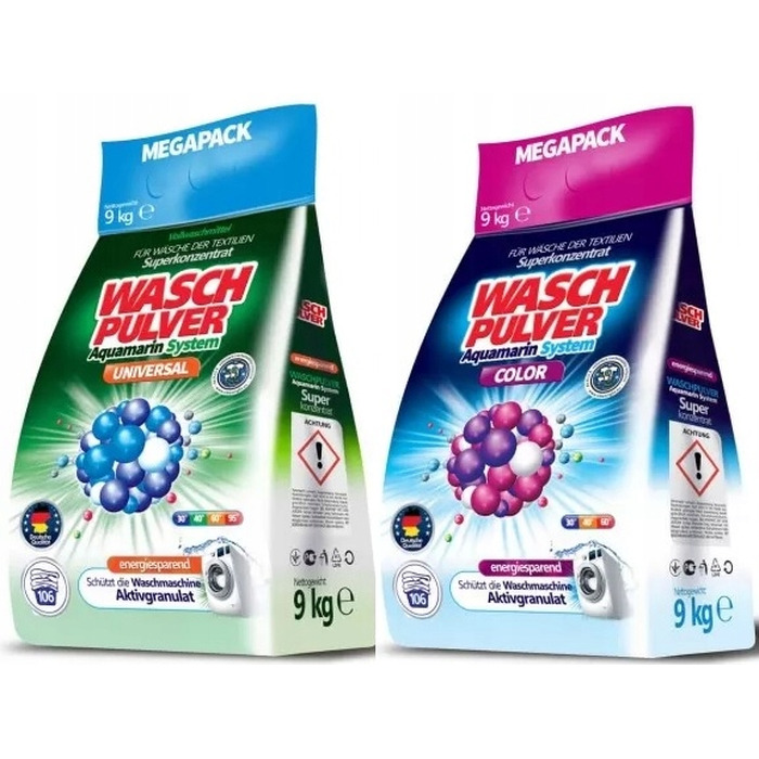 Набір прального порошку WaschPulver, 18 кг