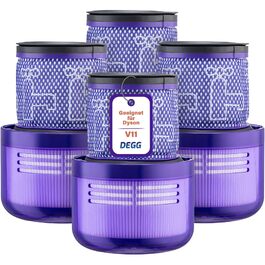 Фільтр HEPA для пилотяга Dyson V11 та V15, комплект 2 шт. — Замінний фільтр грубої очистки DEGG