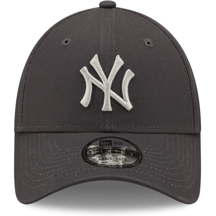 Кепка New Era New York Yankees MLB Essential 9Forty Graphite - регульована, універсальний розмір