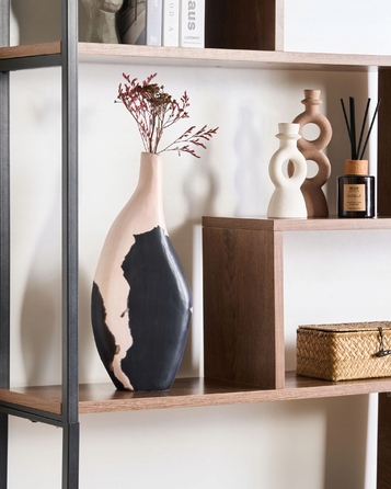 Ваза Beliani з дерева, 10 x 40 см