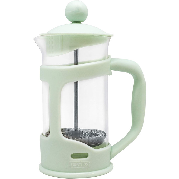 Кавоварка French Press NERTHUS FIH 319, 350 мл, зелена