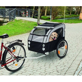Причіп для собак TEFLON® до 40 кг - велосипедний причіп з функцією візка для собак