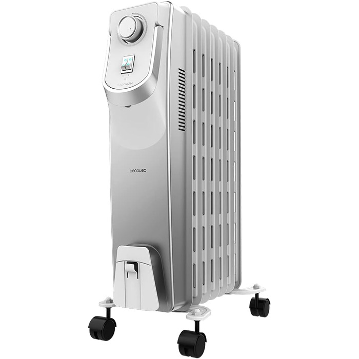 Масляний радіатор Cecotec ReadyWarm 11000 Space 360º Black – 2500 Вт, 11 секцій, 3 режими, для кімнат до 28 м²