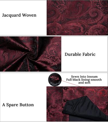 Шарф Rotes Paisley лівий/правий, розмір SIZE_NAME, колір COLOR_NAME