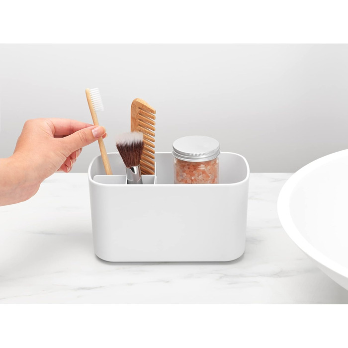 Органайзер для ванної Brabantia Renew, пластик, білий, універсальний розмір