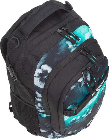 Рюкзак дитячий Elephant HERO SIGNATURE Flower, блакитно-чорний градієнт