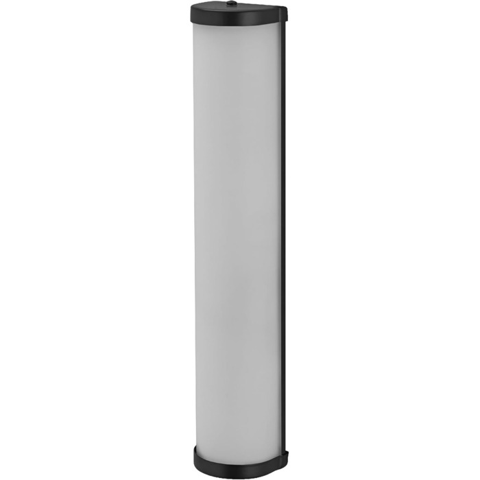 LEDVANCE BATHROOM CLASSIC CYLINDER Bathroom Wall Light, Chrome, E14 socket, can be equipped with a smart lamp, high-quality workmanship, cylindrical shape, IP44 protection class (Black, 455mm)