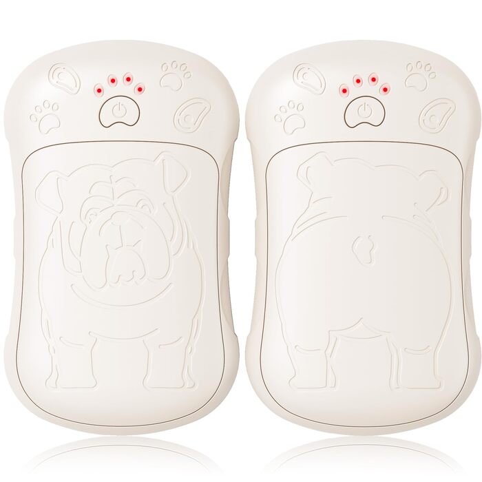 Електричні грілки для рук, 2 шт. 6000mAh, акумуляторні, багаторазові, для активного відпочинку, полювання, гольфу, кемпінгу, теплий подарунок для жінок, чоловіків, дітей, бежевий