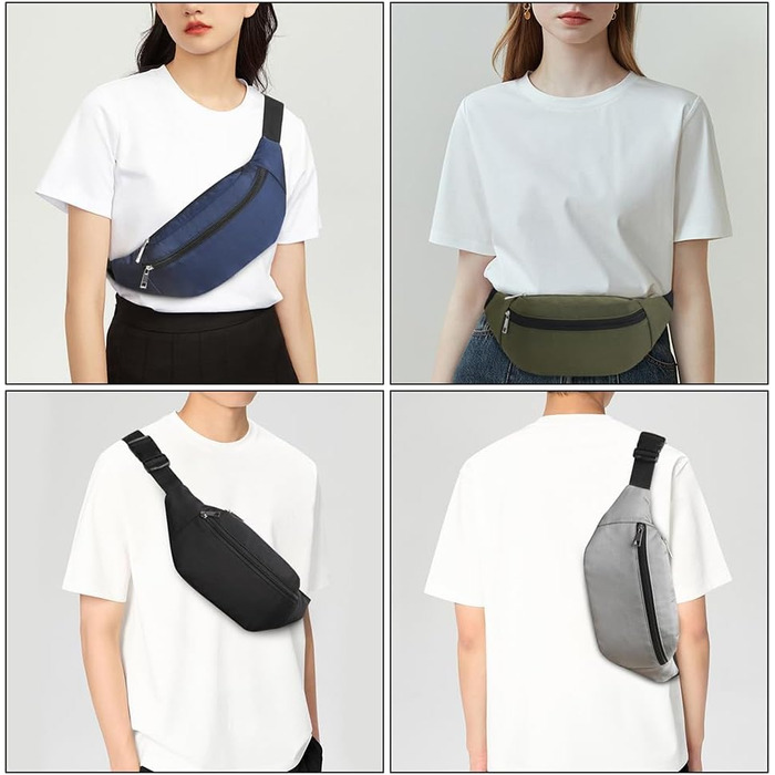 Спортивна поясна сумка на пояс, водонепроникна, для жінок та чоловіків, нейлон, для активного відпочинку, подорожей, бігу, собак, Olive-1