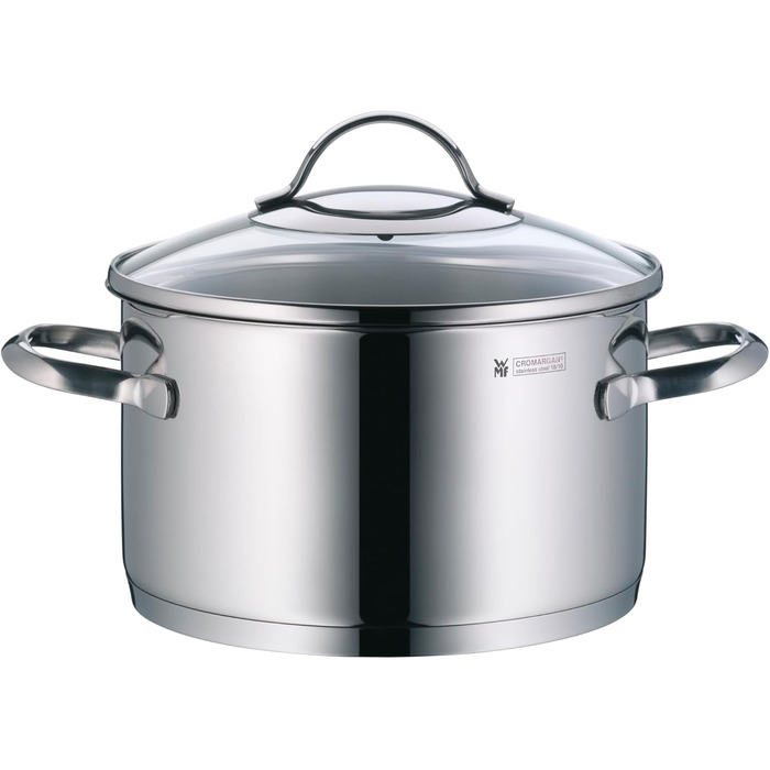 Каструля WMF Provence Plus 16 см без кришки, 1.4л, Cromargan, індукційна, без покриття, для духовки