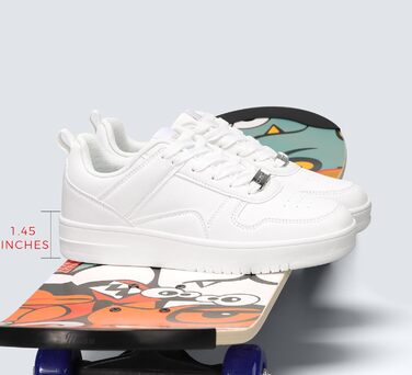 Жіночі кросівки LUCKY STEP з блискучими стразами, шкіряні низькі кросівки на шнурівці, зручні кросівки для ходьби, білі, 37 EU